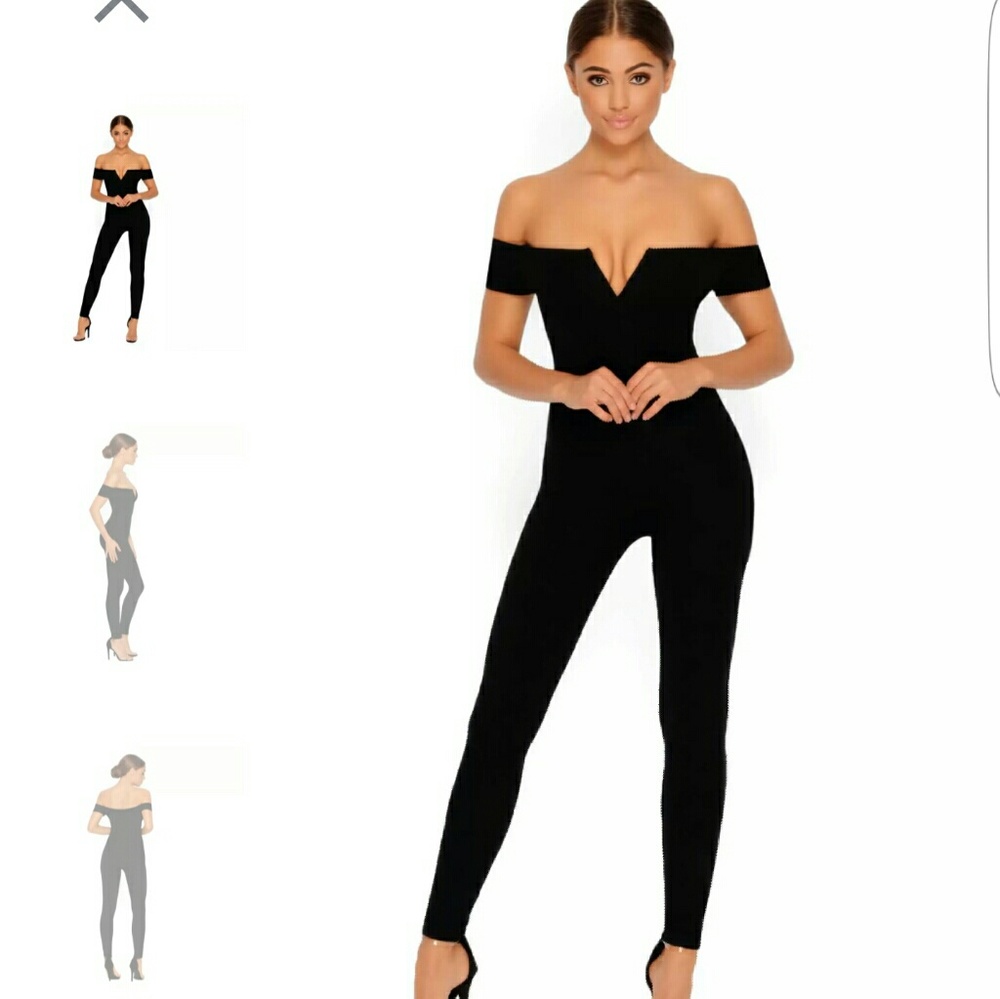 Oh Polly Black jumpsuit